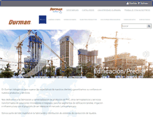 Tablet Screenshot of durman.com